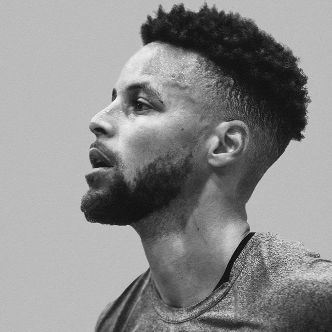 NBA库里头像图片