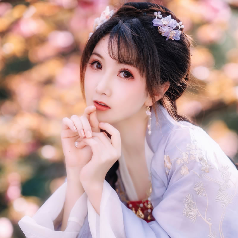 漂亮的古风头像女生