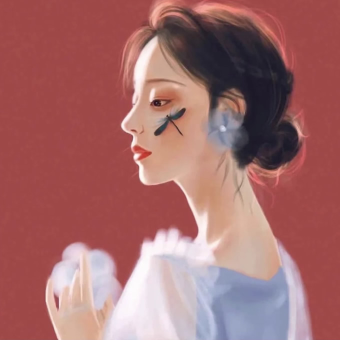 2025神仙动漫女孩头像图片
