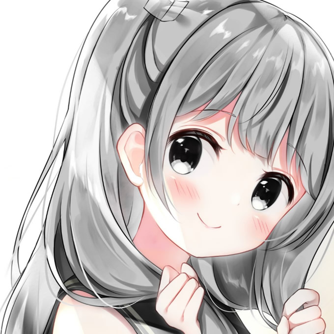卡哇伊头像卡通超萌女