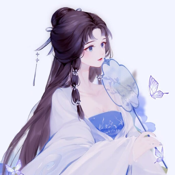 2025仙气可爱动漫女生头像图片