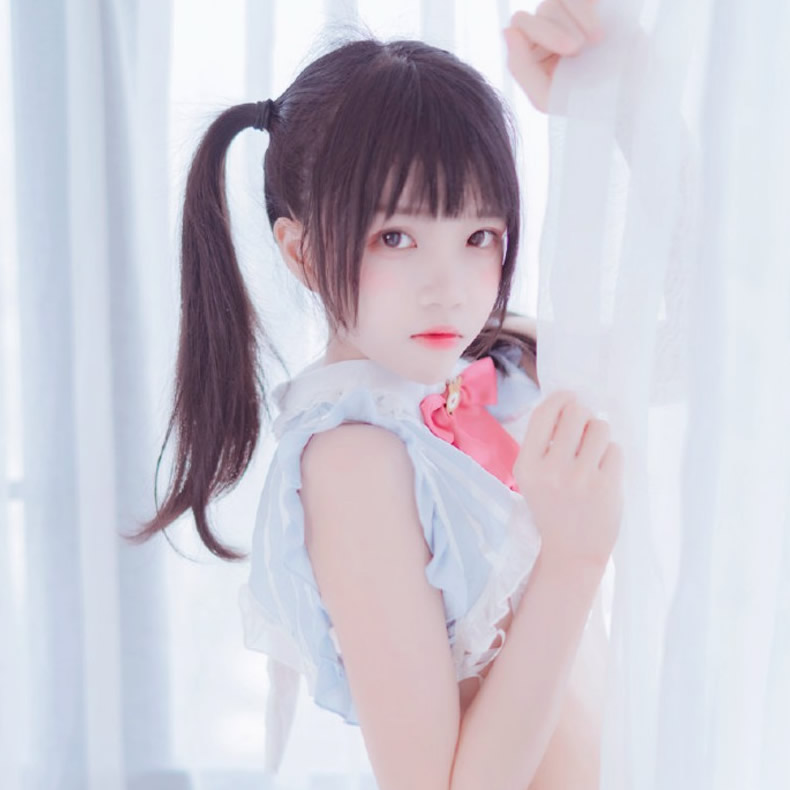 清纯少女头像清新