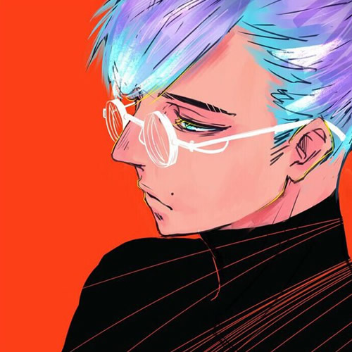 帅气高冷动漫男生头像图片