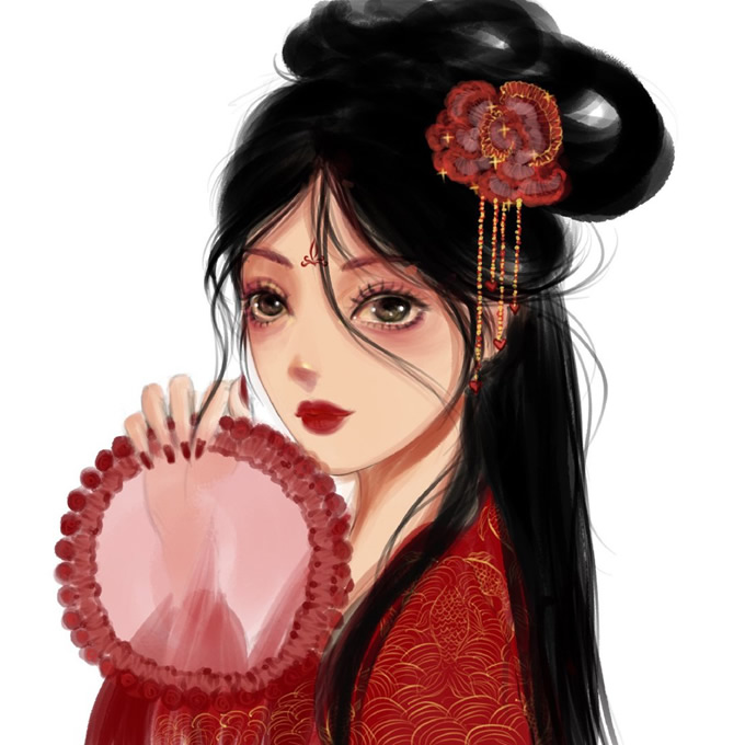 2025动漫美女头像图片