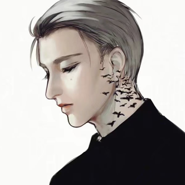 帅气高冷动漫男生头像图片