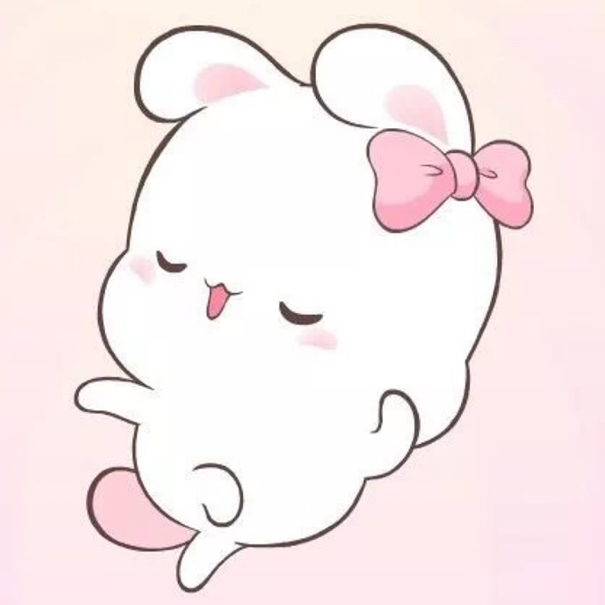 小兔子微信头像可爱图片