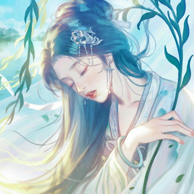 2025神仙动漫女孩头像图片