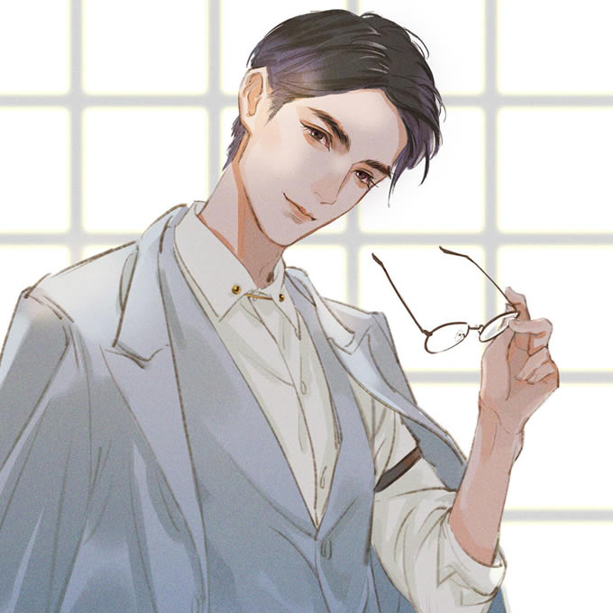 2025帅气动漫男生头像图片