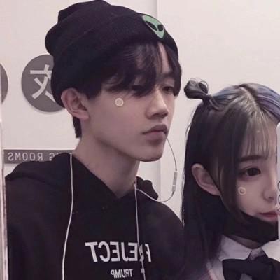 真人男女朋友夫妻微信头像一左一右
