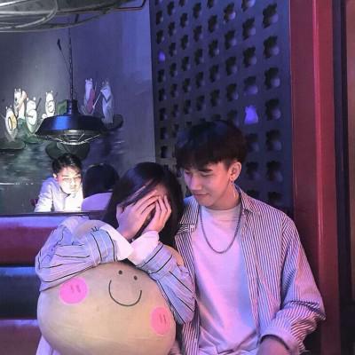 微信真人情侣头像非主流一对