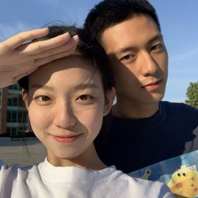 双人情侣头像超甜一对两张真人