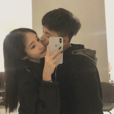 甜甜的双人情侣头像真人图片