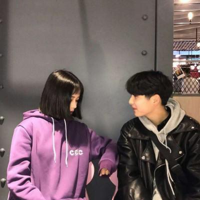 微信真人情侣头像非主流一对