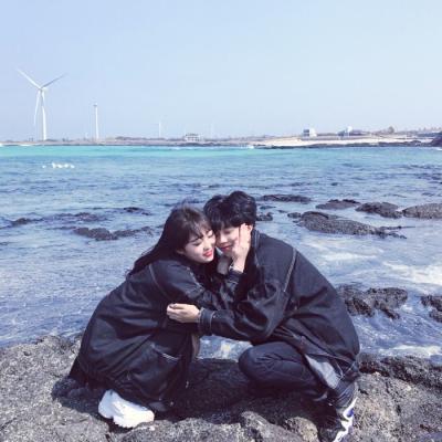 情侣头像真人双人同框