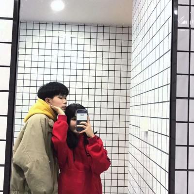 微信真人情侣头像非主流一对