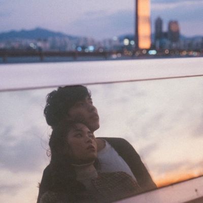 情侣头像真人ins风一对