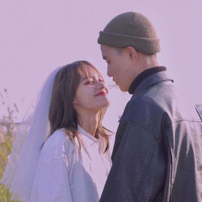 情侣头像真人唯美浪漫一对两张图片