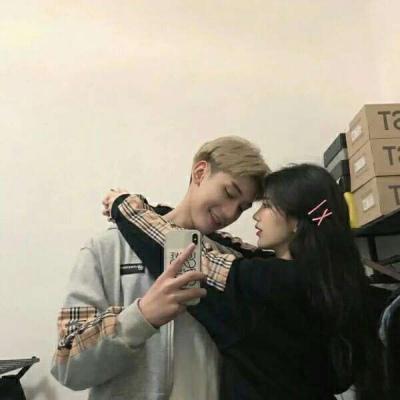 微信双人好看甜蜜的情侣头像图片