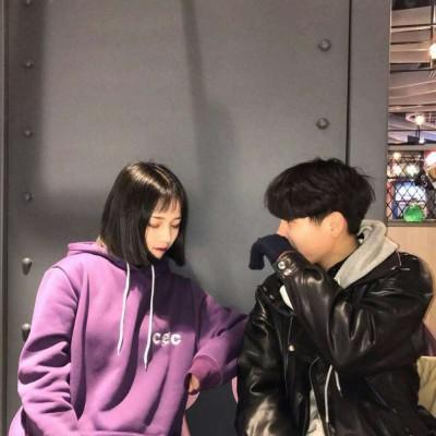 微信真人情侣头像非主流一对
