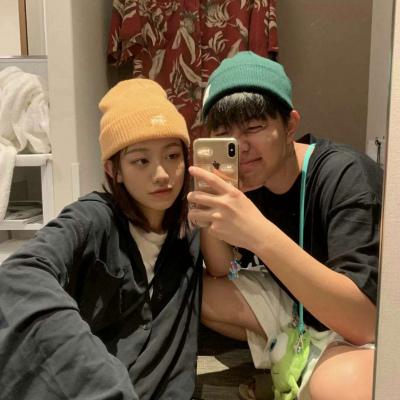 微信双人好看甜蜜的情侣头像图片