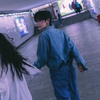 情侣头像港风ins双人