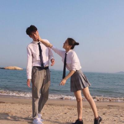 超甜恩爱时尚情侣头像一男一女图片
