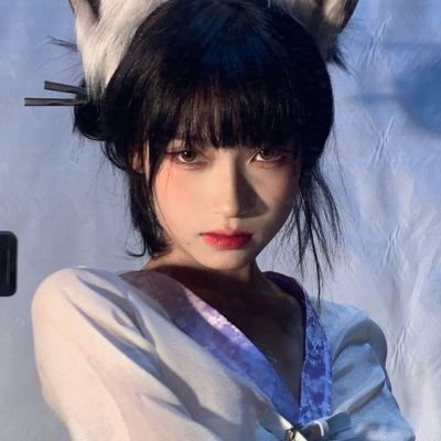 真人少女心头像女生仙气飘飘图片