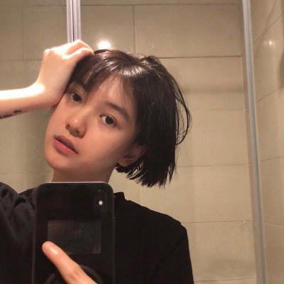 真人微信女生头像小清新