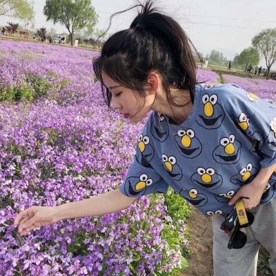 真人微信女生头像小清新