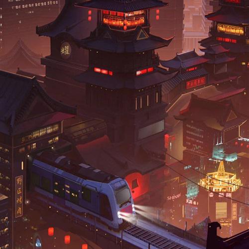 2025最新手绘动漫风景头像唯美梦幻图片