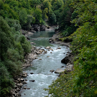 清澈溪流微信头像