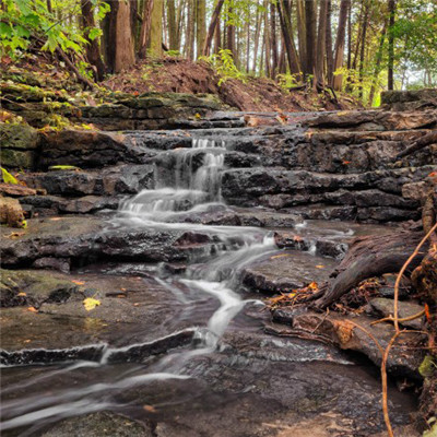 清澈溪流微信头像
