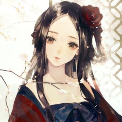 古风仙气飘飘女生头像动漫