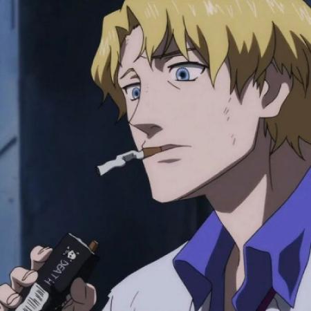 超酷冷漠手绘男生头像