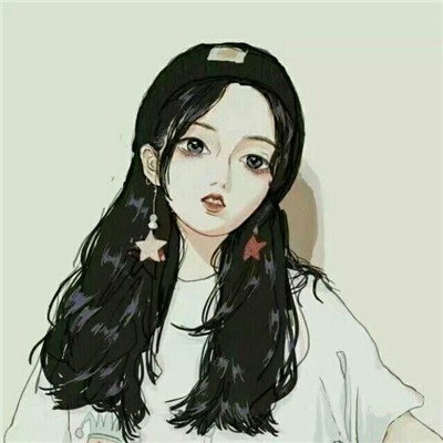 女生卡通头像简约干净手绘2025最新版本