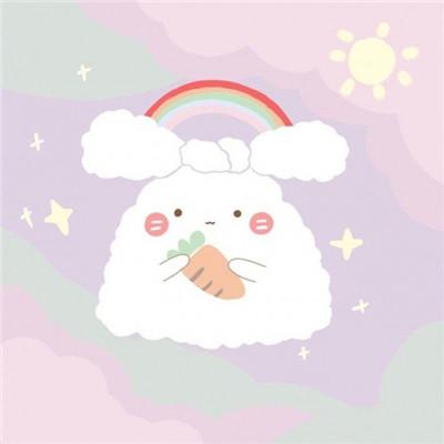 CP头像 一人一半 分开 可爱