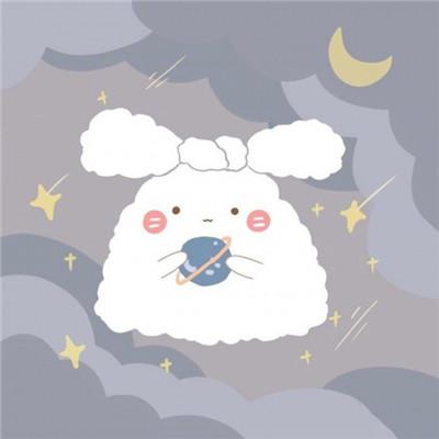 CP头像 一人一半 分开 可爱