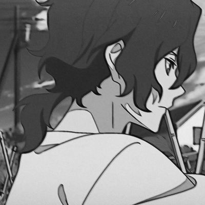 2025最帅动漫男头像黑白图片