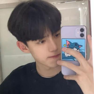 qq头像男生手机控图片
