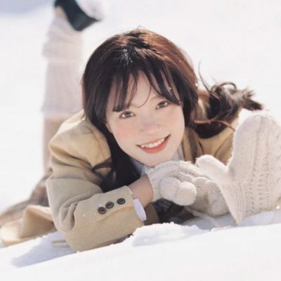 闺蜜头像冬天雪地