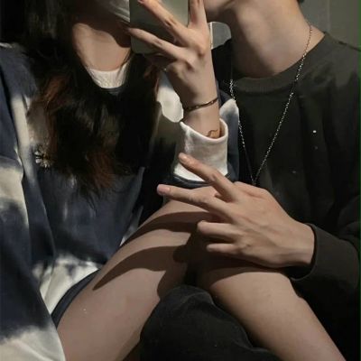 超级小众好看情侣头像图片真人