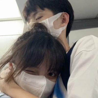 个性微信头像ins情侣一对两张图片