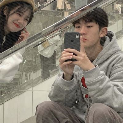 个性微信头像ins情侣一对两张图片