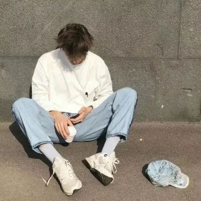 ins超酷男生头像图片