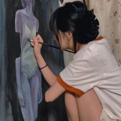 真人ins小众女头图片