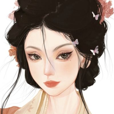 超酷的手绘动漫头像女生高清图片