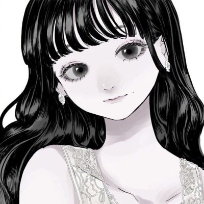 手绘女生小众头像高清动漫稀有图片