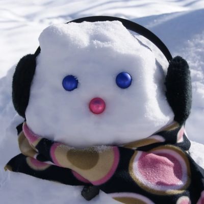 超萌可爱的雪人头像图片