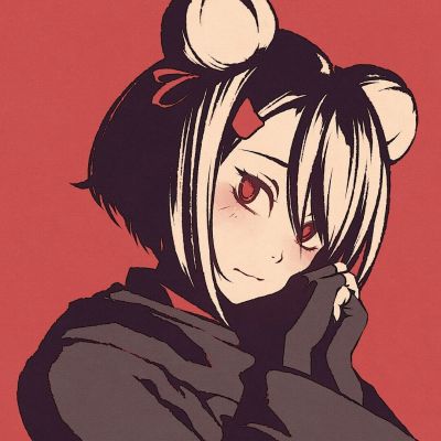 头像女生小众高级插画动漫复古图片
