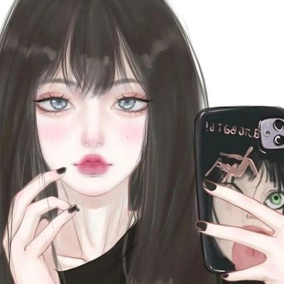 女生超酷漫画手绘头像动漫高清图片